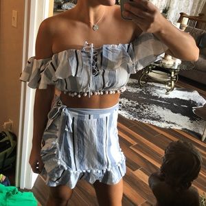 2 piece matching set from Fashion Nova